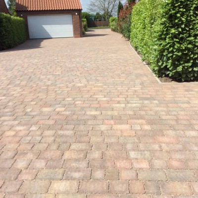 Tegula Permable Driveway