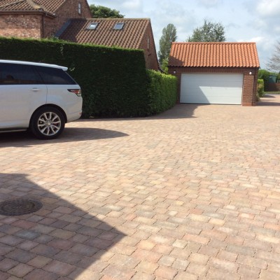 Tegula Permable Driveway