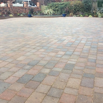 Tegula block paving (pennant grey)