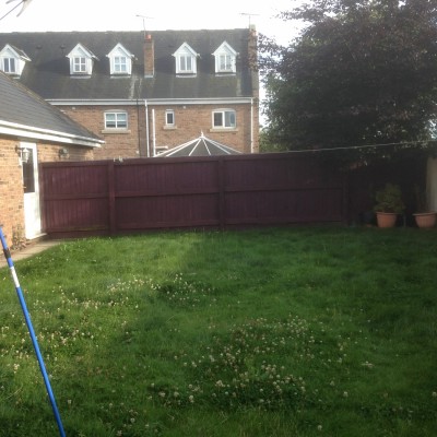 128. Sherburn-in-Elment (before) Garden Before Design and Transformation 